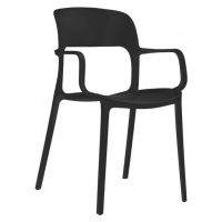 Set tří židlí SAHA černé (3ks)