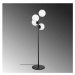 Sofahouse 28618 Designová stojanová lampa Qunsia 130 cm černá