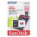 SanDisk MicroSDXC karta 32GB Ultra (120 MB/s, A1 Class 10 UHS-I, Android) + adaptér