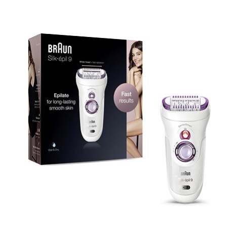 Braun Silk·épil 9 Flex 9-690, Bílý/Fialový