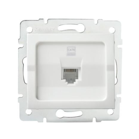 Kanlux 25109 LOGI Datová zásuvka RJ45Cat 6 Jack - bílá