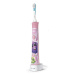 PHILIPS Sonický elektrický zubní kartáček dětský s bluetooth růžový HX6352/42