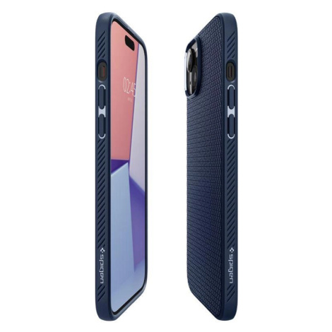 Pouzdro Spigen Liquid Air pro iPhone 15 Plus - modré