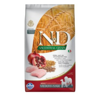 N&D Ancestral Grain N&D LG DOG Adult M/L Chicken & Pomegranate 2,5kg