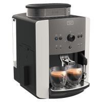 Automatický kávovar Krups Arabica EA811E10 šedý