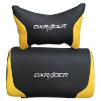 DXRACER Sada polštářků NY černo - žlutý série Formula