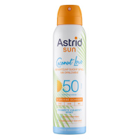 Astrid Sun Coconut Love neviditelný suchý sprej na opalování SPF 50 150ml