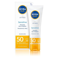 NIVEA PLEŤOVÝ KRÉM NA OPALOVÁNÍ SENSITIVE OF 50 50ml