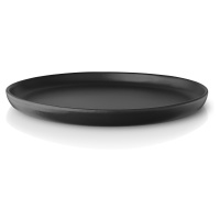 EVA SOLO Jídelní talíř se zaoblenými kraji 25 cm Nordic černý