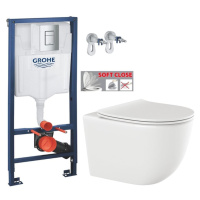 Rapid SL pro závěsné WC 38528SET s chromovou deskou + WC INVENA TINOS + SEDÁTKO 38772001 NO1