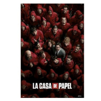 La Casa De Papel - Papírový dům - Guerra - plakát