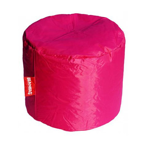 Růžový sedací vak BeanBag Roller FOR LIVING