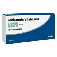 Melatonin Vitabalans 3mg tbl.nob.10