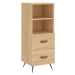 vidaXL Skříň highboard dub sonoma 34,5 x 34 x 180 cm kompozitní dřevo