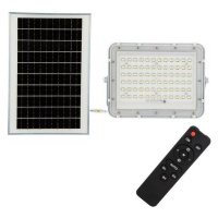 LED Venkovní solární reflektor LED/15W/3,2V IP65 6400K bílá + DO