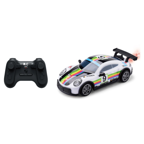 Auto 9 Champion svítící dýmící RC na dálkové ovládání 19 cm Wiky