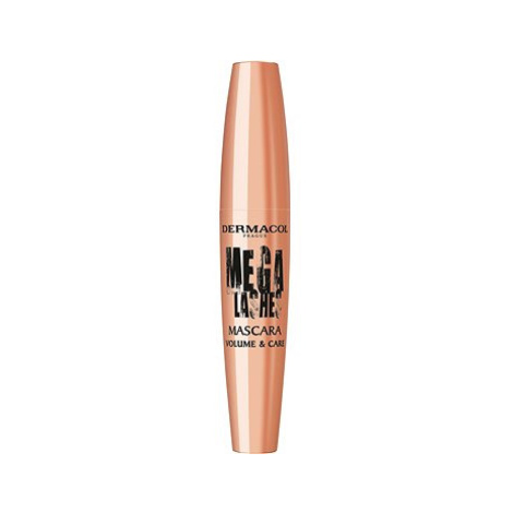 DERMACOL Mega Lashes Volume&Care Black Mascara