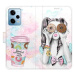 iSaprio flip pouzdro Donut Worry Girl pro Xiaomi Redmi Note 12 Pro 5G / Poco X5 Pro 5G