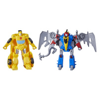 Hasbro transformers cyberverse bumblebee a dinobot swoop