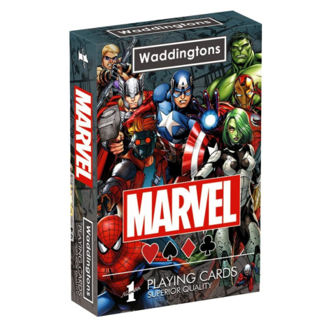 Hrací karty, WADDINGTONS NO. 1 Karty Marvel Universe, Winning Moves, W030894