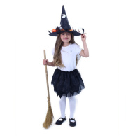 Dětský kostým tutu sukně čarodějnice / Halloween