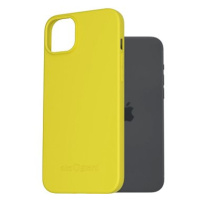 AlzaGuard Matte TPU Case pro iPhone 15 Plus žlutý