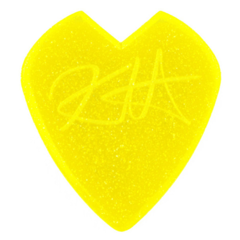 Dunlop Kirk Hammett Jazz III Pick Yellow Glitter, 24 ks