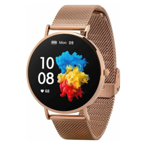 Garett Smartwatch Verona zlatá, ocel