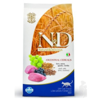 N&D LG CAT Adult Lamb & Blueberry 5kg sleva