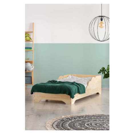 Dětská postel z borovicového dřeva 80x200 cm Box 11 - Adeko