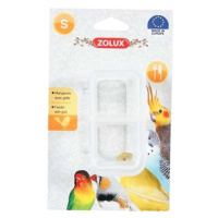 Zolux Krmítko pro ptáky plastové s dělící mřížkou 9 cm