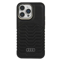 Audi Synthetic Leather Pouzdro pro Magsafe pro iPhone 14 Pro Max Black