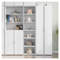 vidaXL Skříň highboard bílá 45 x 41 x 185 cm kompozitní dřevo