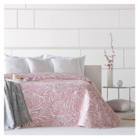 Přehoz na postel OPERA růžový dvojlůžko