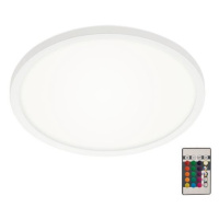 Briloner Briloner 7092-416 - LED RGBW Stmívatelné stropní svítidlo SLIM LED/15W/230V + DO