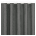 HOMEDE Závěs MILANA klasická transparentní vlnovka 7 cm šedý