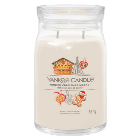 YANKEE CANDLE Signature 2 knoty Munich Christmas Market sklo 567 g