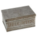 Kovový úložný box Antic Line Allumettes