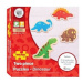 Bigjigs Toys Dřevěné puzzle dinosauři