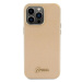 Guess hard silikonový obal iPhone 15 PRO 6.1" gold Glitter Glossy Script
