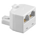 OEM RJ45 CAT3 8p8c (Male --> 2x Female)