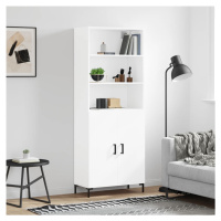 vidaXL Skříň highboard bílá 69,5 x 34 x 180 cm kompozitní dřevo