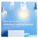 TP-Link Tapo L510E chytrá WiFi stmívatelná LED žárovka (bílá, 2700K, 806lm, 2, 4GHz, E27)