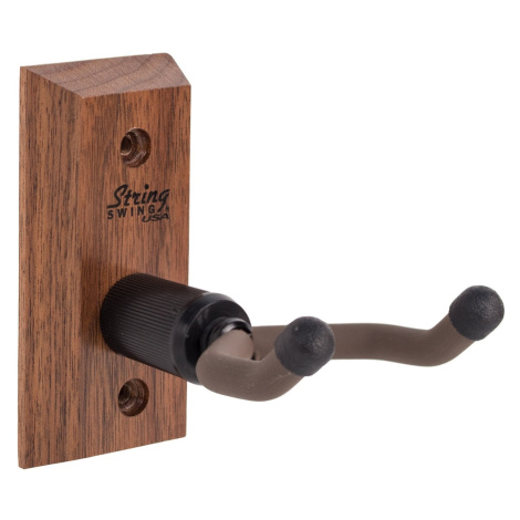 String-Swing Ukulele Wall Hanger Black Walnut