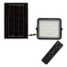 LED Venkovní solární reflektor LED/6W/3,2V IP65 6400K černá + DO
