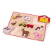 Bigjigs Toys Vkládací puzzle Farmářský statek