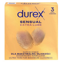 DUREX Sensual extra lube 3 kusy