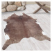 Ayyildiz koberce Kusový koberec Etosha 4112 brown (tvar kožešiny) - 150x200 tvar kožešiny cm