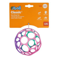 Oball Hračka Oball Classic 10 cm růžovo/fialová 0m+