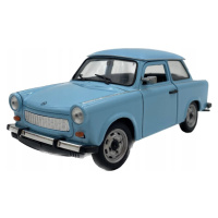 Kovový model trabant 601 bledě modrý 1:24